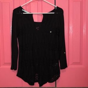 Black blouse only worn ONCE